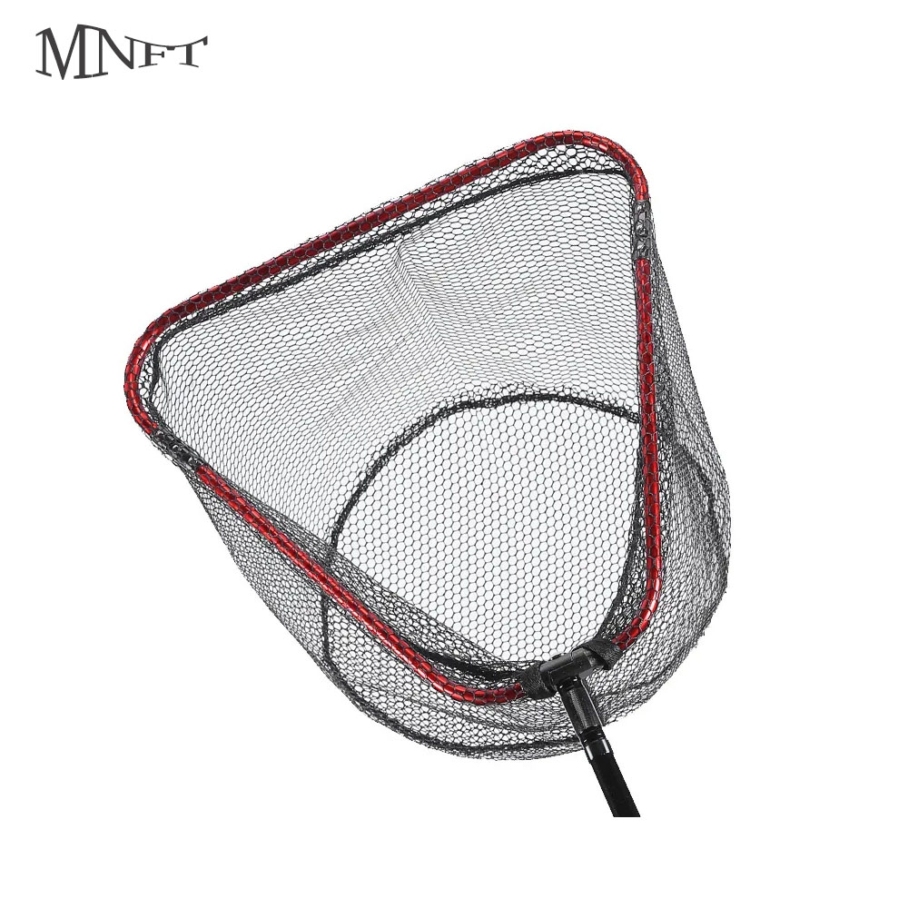 Landing Net Telescopic - Filet d'atterrissage de poisson enduit de