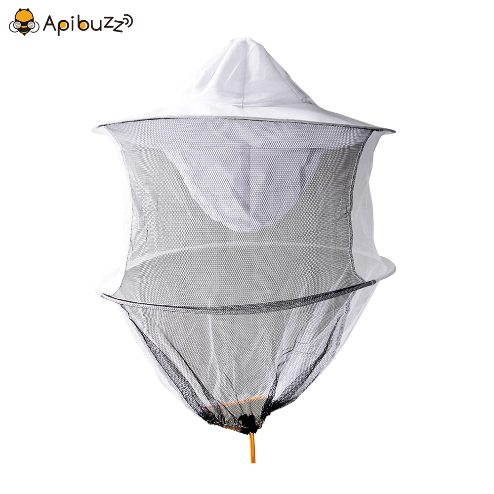 Fishing Equipment And Tools - Chapeau d'apiculture blanc double couche -
