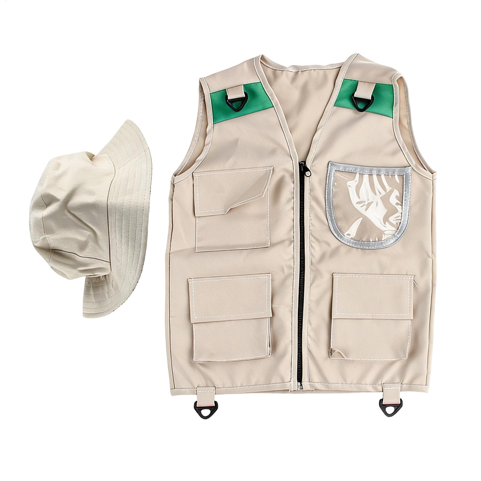 Fishing Equipment Logos - Gilet d'aventure pour enfants, best-seller, avec