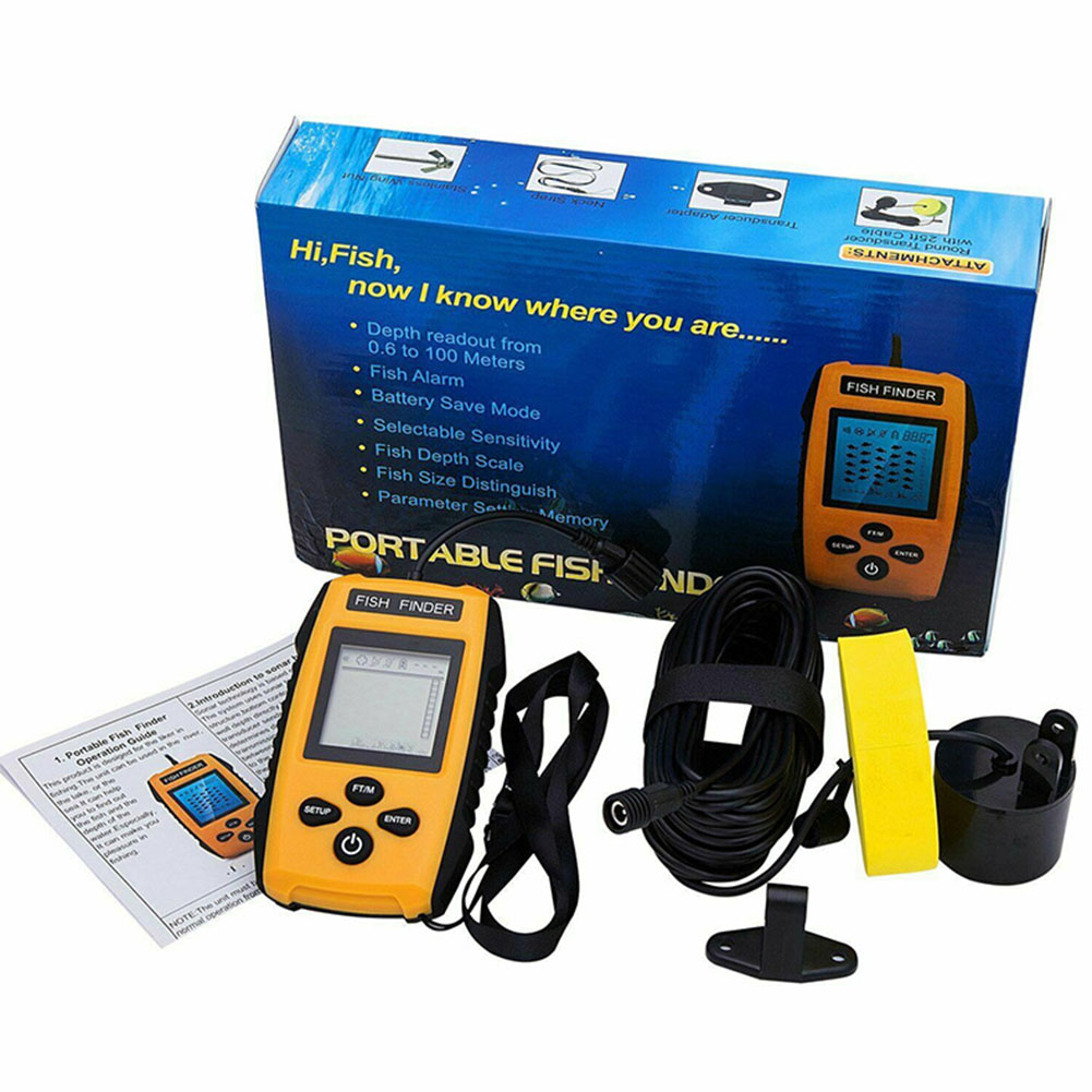 Freshwater Fishing Kit - Détecteur de poissons 100M avec sonde