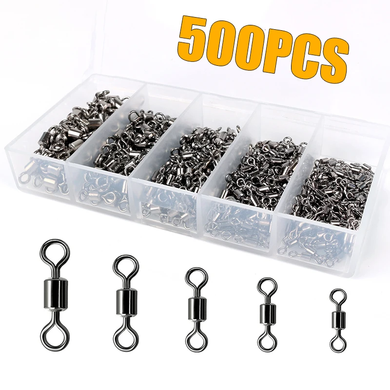 Freshwater Fishing Kit - Kit de émerillons de pêche, roulement