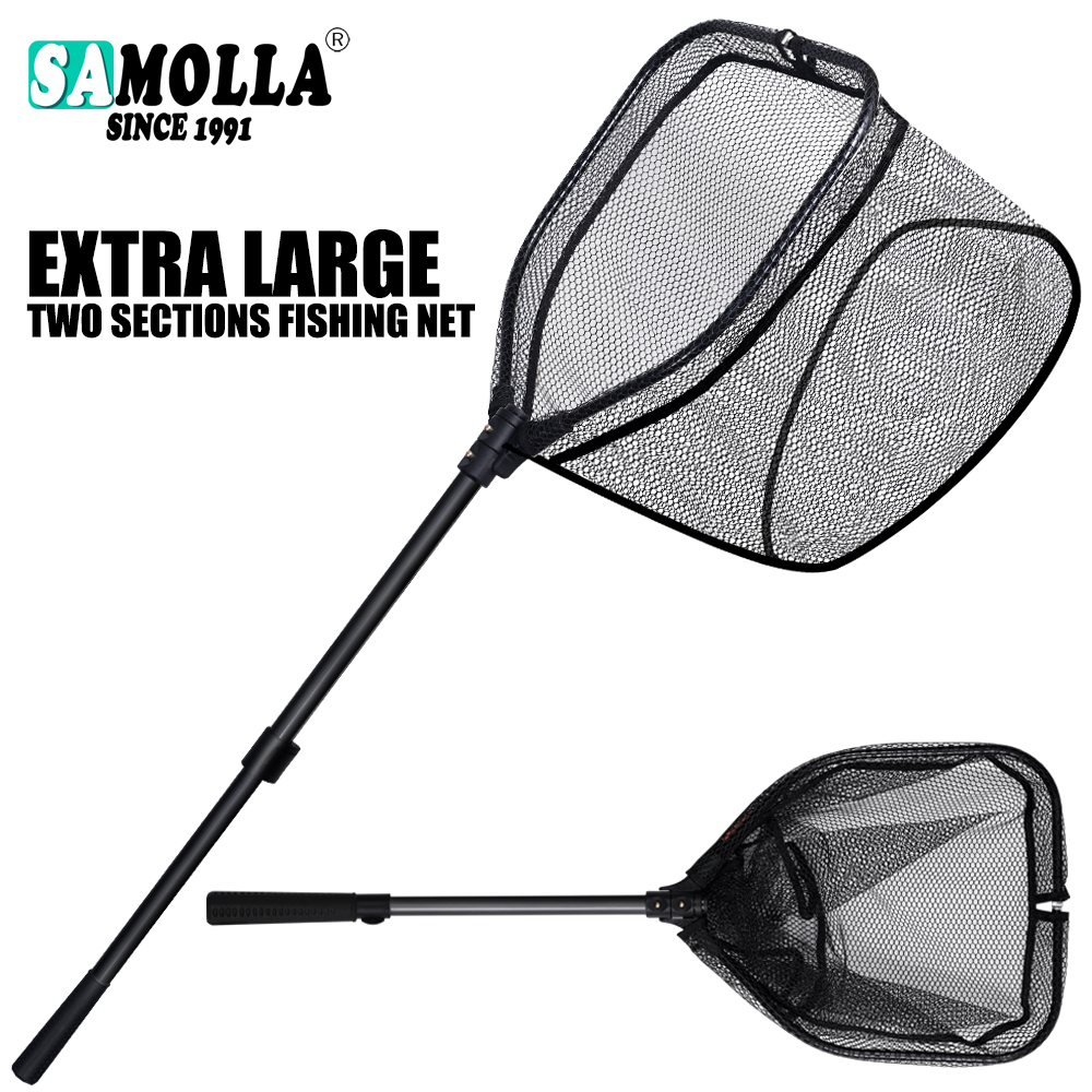 Landing Net Telescopic - Filet de pêche en alliage d'aluminium