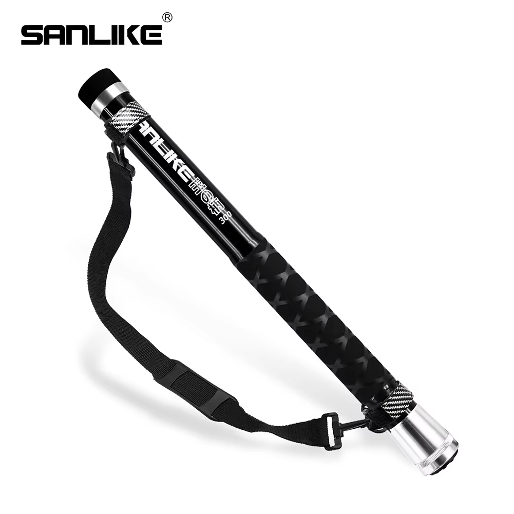 Landing Net Telescopic - SANLIKE-Filet de pêche télescopique noir en