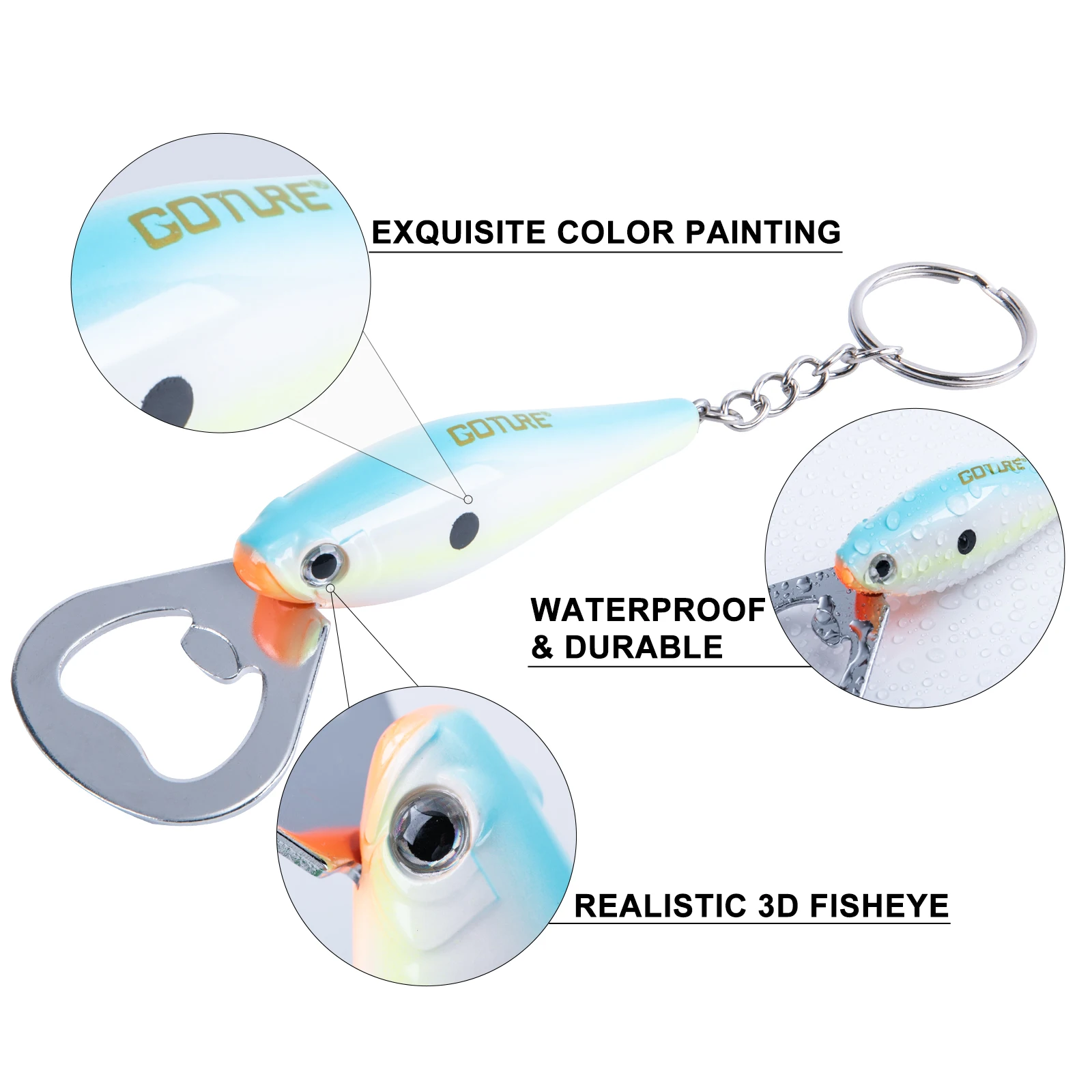 Goture-Leurre de pêche en acie - Fishing Equipment And Tools avis et prix