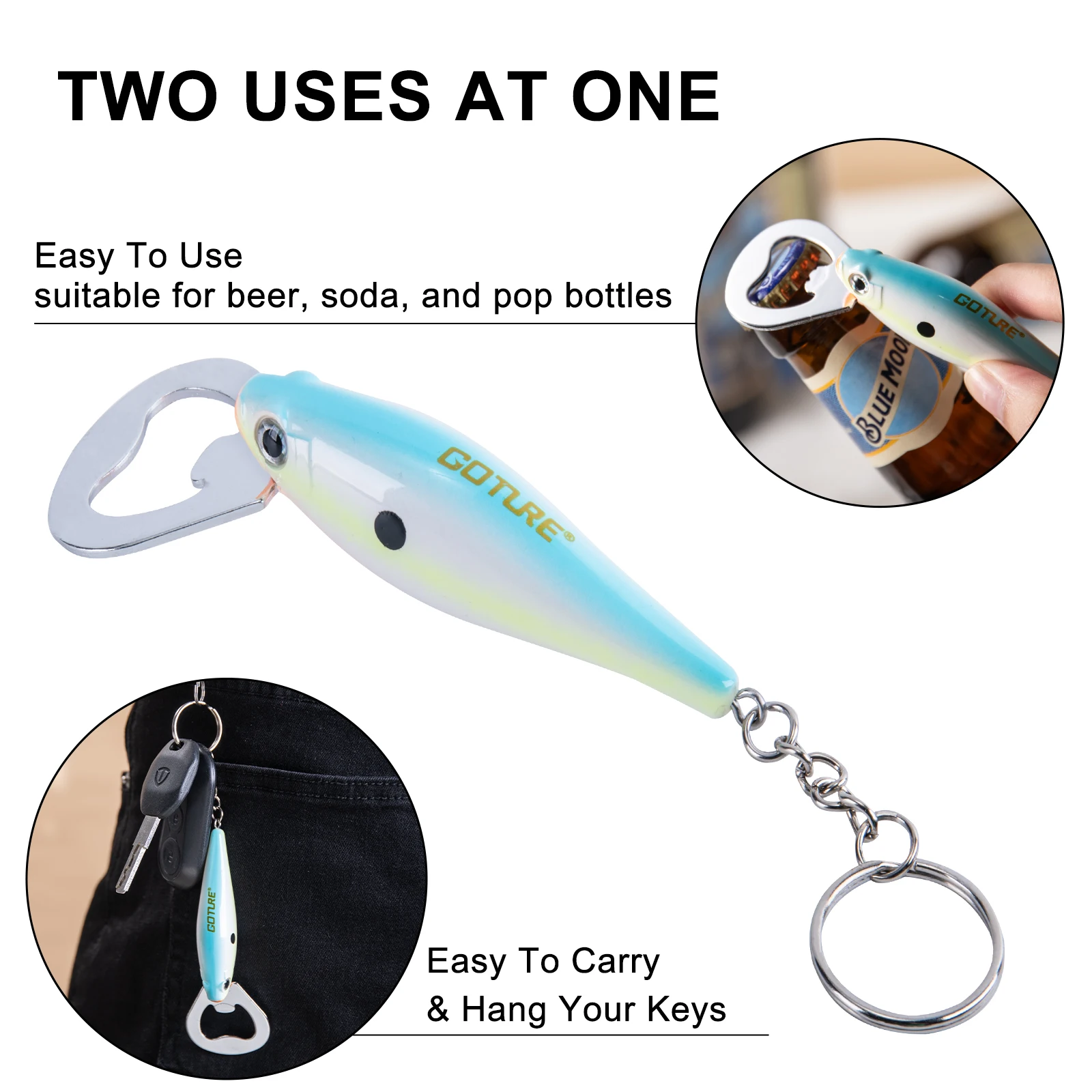 Goture-Leurre de pêche en acie - Fishing Equipment And Tools avis et prix
