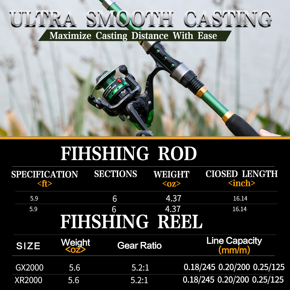 Canne à pêche télescopique dou - Landing Net Telescopic avis et prix