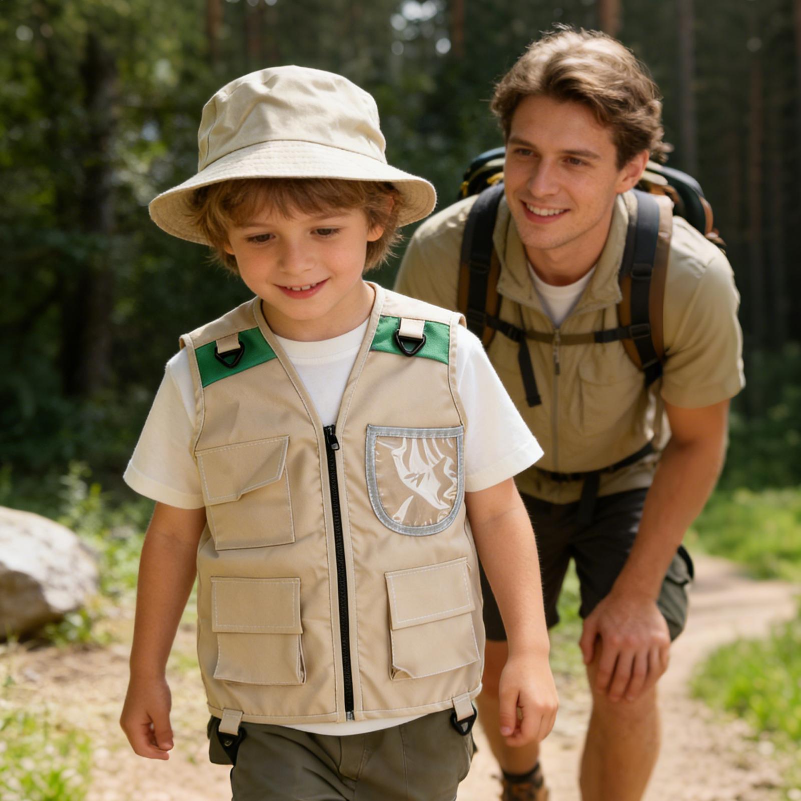 Gilet d'aventure pour enfants, - Fishing Equipment Logos avis et prix