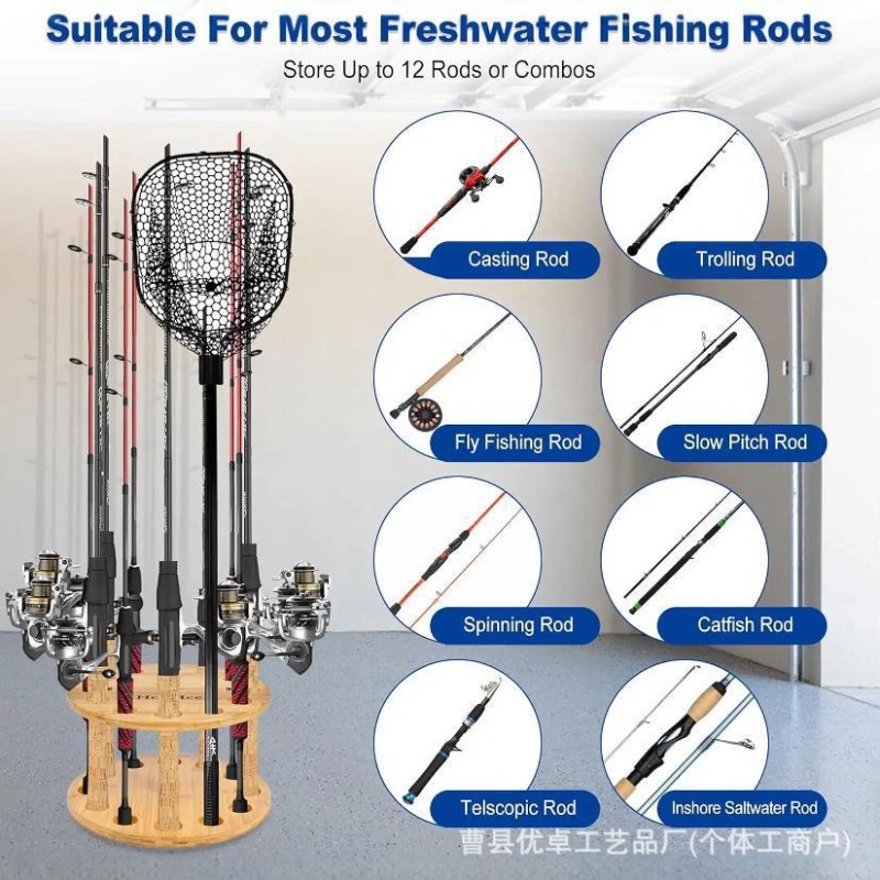 Support de rangement rotatif m - Fishing Equipment And Tools avis et prix