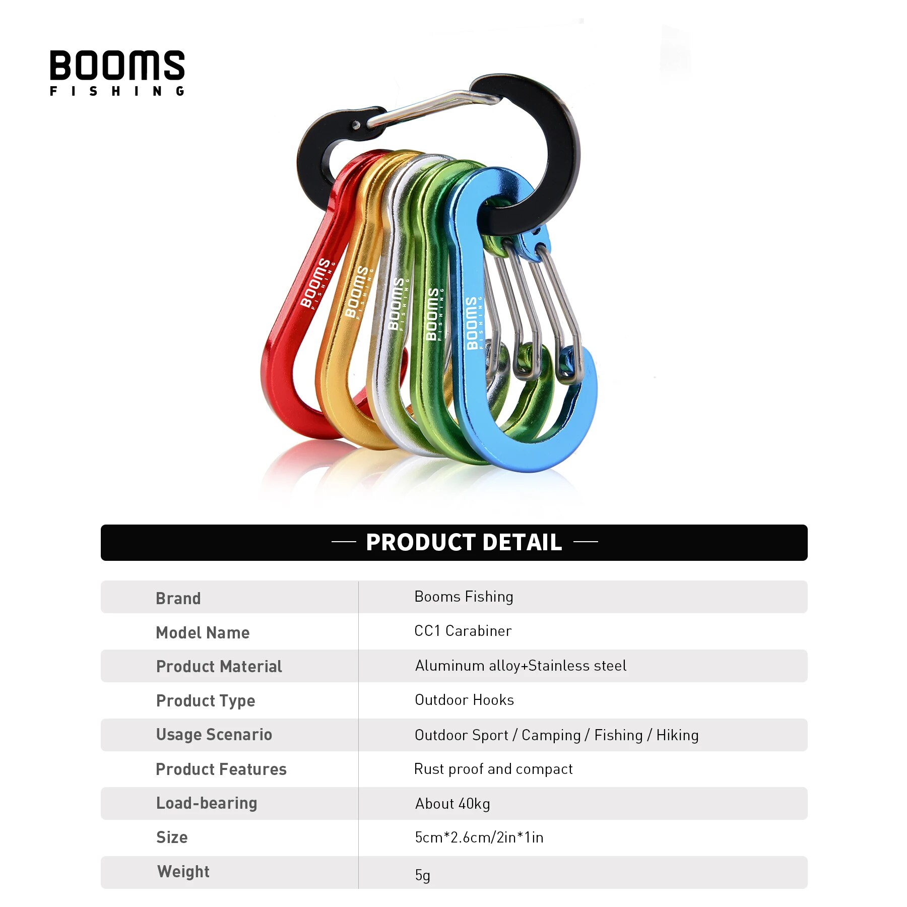 Booms Fishing CC1 – Lot de 6 m - Fishing Equipment For Beginners avis et prix