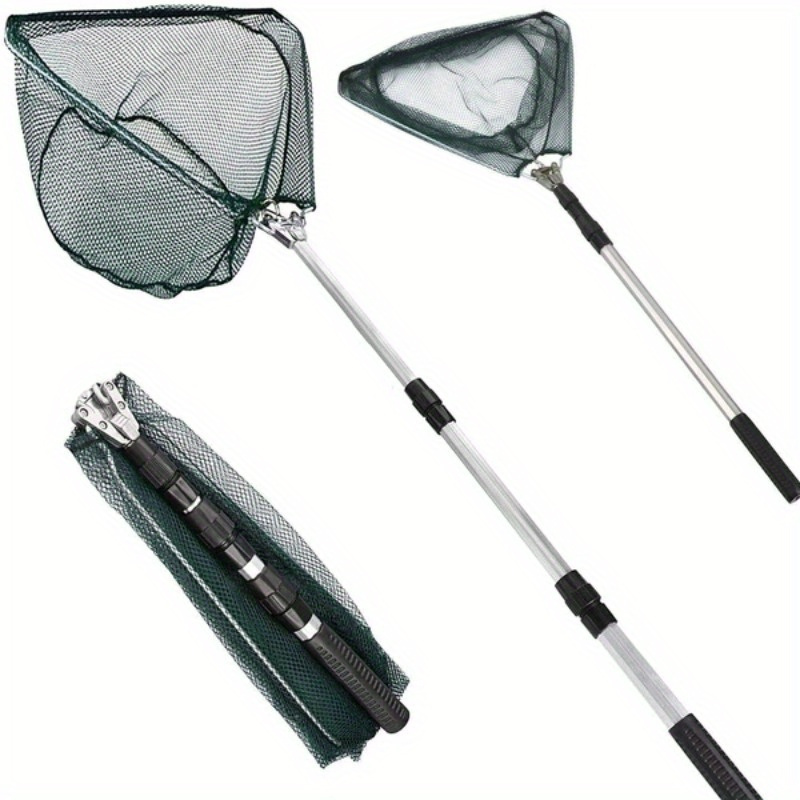 Épuisette de pêche triangulair - Landing Net Telescopic avis et prix