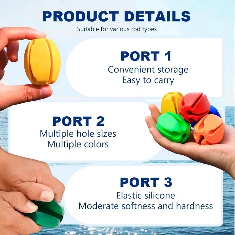 6/12/18 pièces – Protège-canne - Fishing Equipment And Tools avis et prix