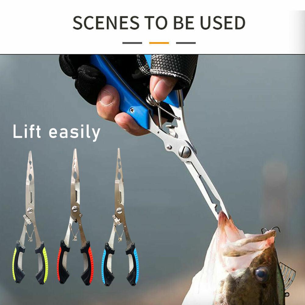 Pince de pêche longue en acier - Fishing Equipment For Beginners avis et prix